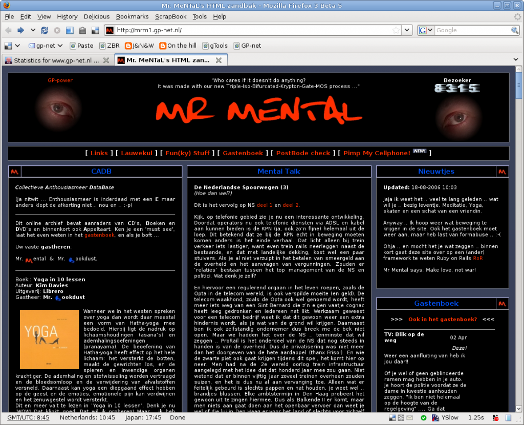 Screenshot mr-mental.com